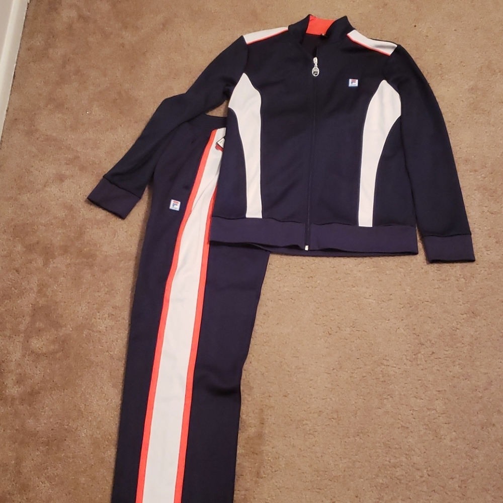 BNWT Fila Track Suit